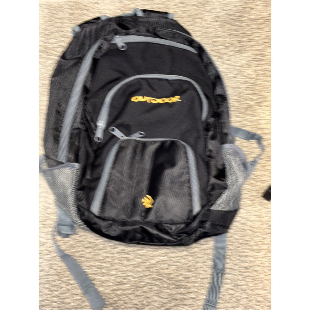 Outdoor Products Elements Backpack Daypack Black … - image 2